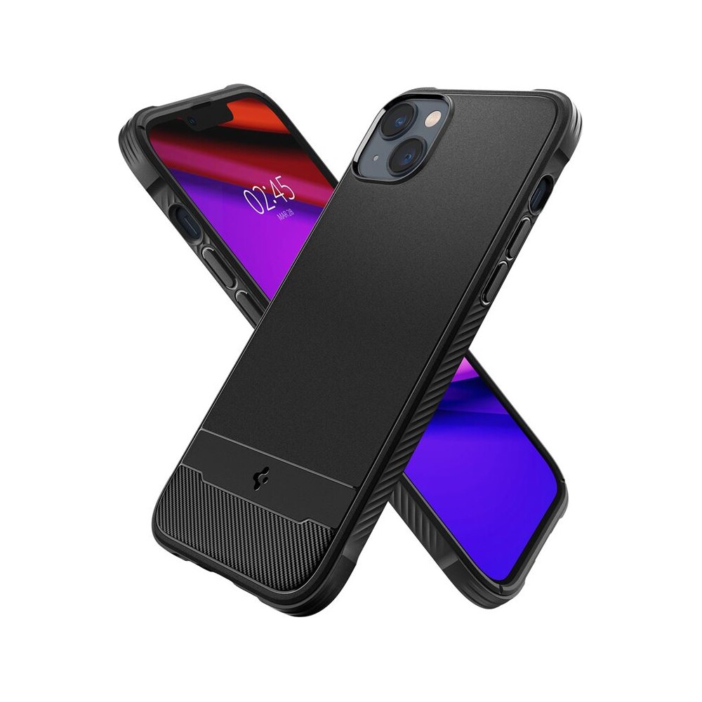 Spigen-Rugged-Armor-Mag-kryt-iPhone-14-cerny