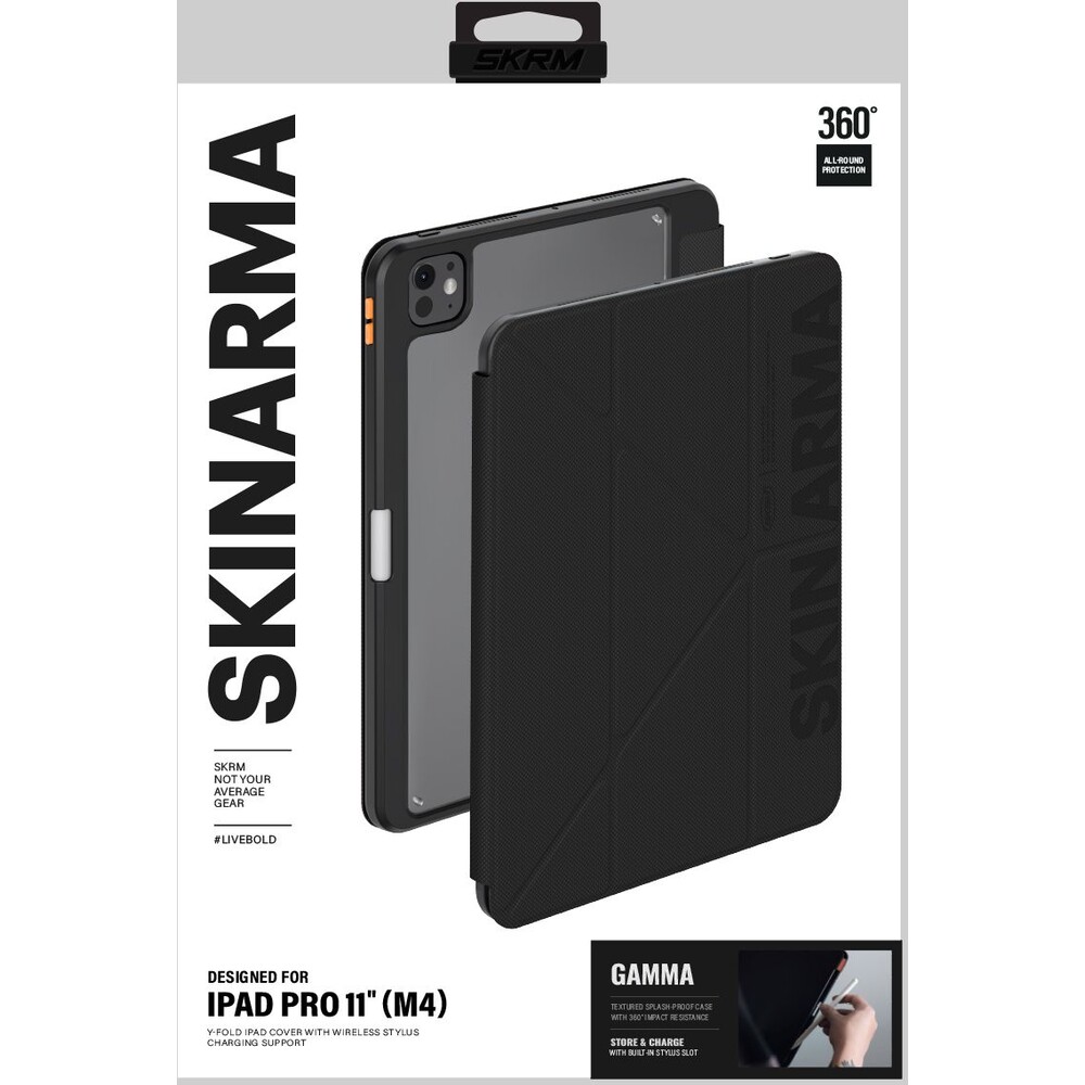 SKINARMA-Gamma-pouzdro-iPad-Pro-11-2025-cerne