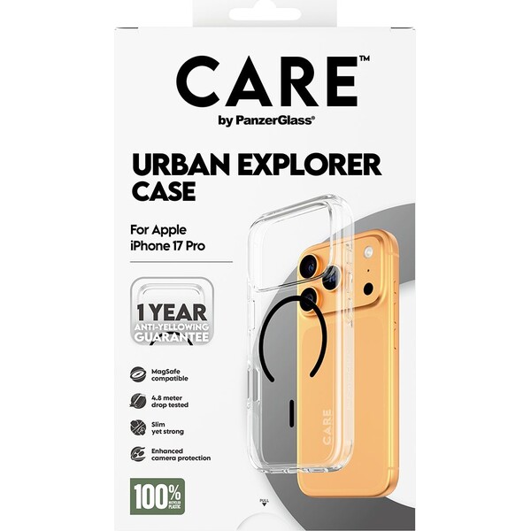 PanzerGlass-CARE-Urban-kryt-s-MagSafe-Apple-iPhone-17-Pro-ciry-cerny