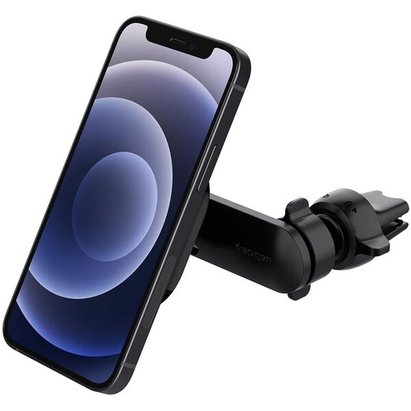 Spigen-OneTap-Magnetic-Car-Mount-Vent-for-MagSafe-drzak-do-auta-cerny