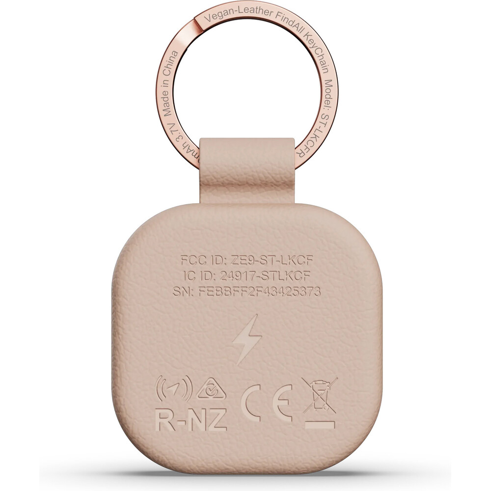 Satechi-Findall-Keychain-lokator-Apple-Find-My-ruzovy