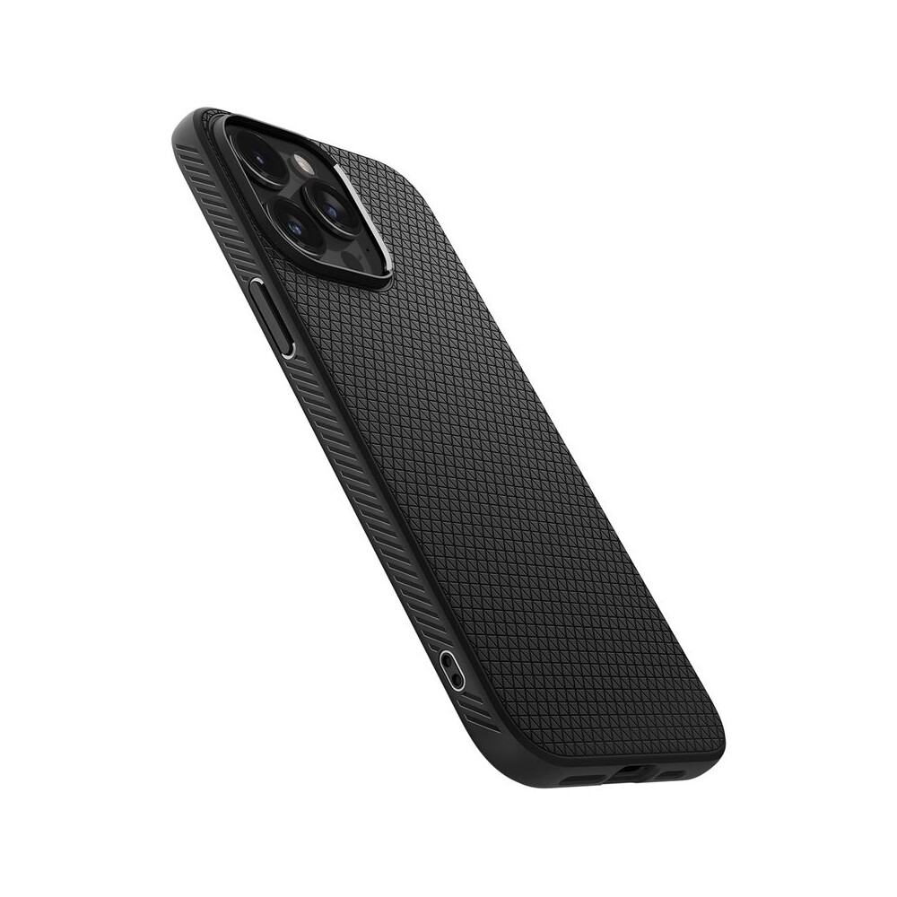 Spigen-Liquid-Air-kryt-iPhone-15-Pro-Max-matne-cerny