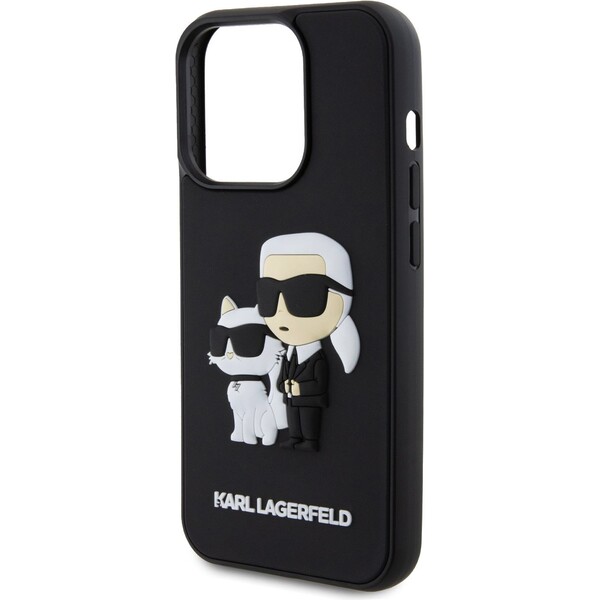 Karl-Lagerfeld-3D-Rubber-Karl-and-Choupette-kryt-iPhone-15-Pro-cerny