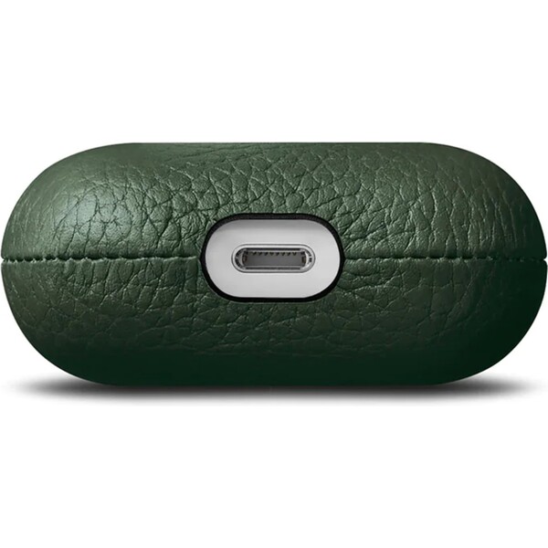 Woolnut-kozene-pouzdro-pro-AirPods-3-generace-tmave-zelene