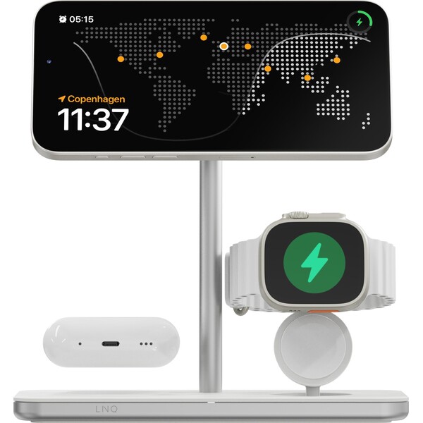 LINQ-3in1-ProCharge-Qi2-MagSafe-nabijeci-stanice-15W-stribrna-bila