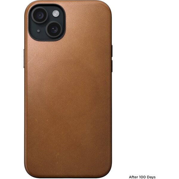 Nomad-Modern-Leather-MagSafe-kryt-iPhone-15-Plus-english-tan
