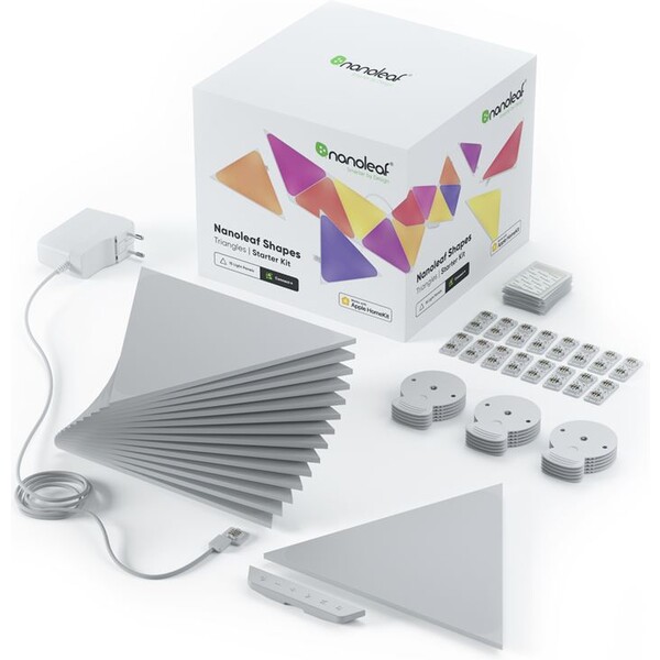 Nanoleaf-Shapes-Triangles-Starter-Kit-15-ks-chytre-modularni-osvetleni