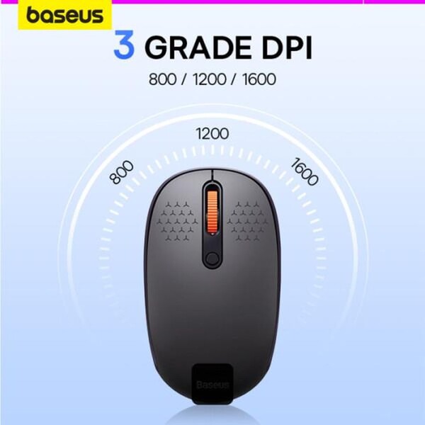 Baseus-F01B-Tri-mode-bezdratova-mys-seda