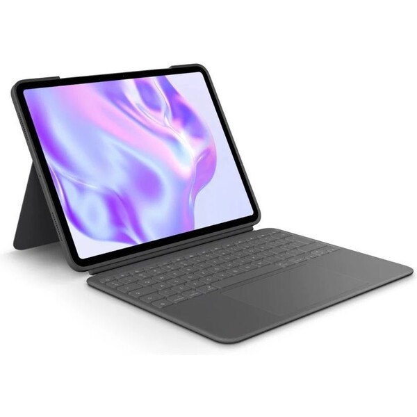Logitech-Combo-Touch-pouzdro-s-CZ-SK-ANSI-klavesnici-pro-iPad-Pro-13-2025-M5-grafitove