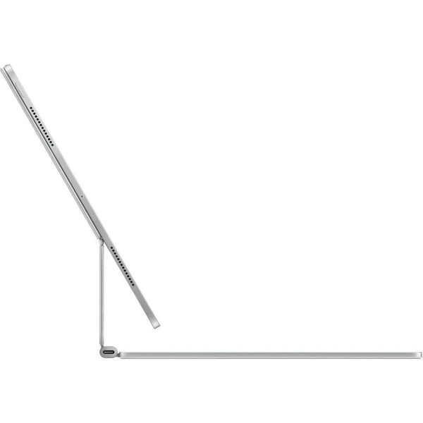 Apple Magic Keyboard (2024) iPad Pro 13" klávesnice SK bílá - Pouzdra s klávesnicí - Obrázek T3Q5000L01