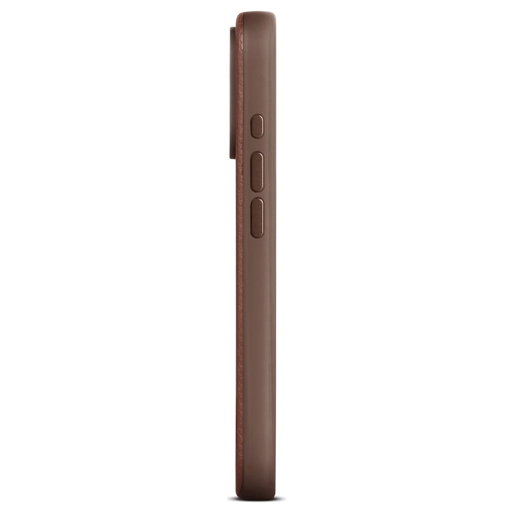 Woolnut-MagSafe-kozeny-kryt-iPhone-16-Pro-Max-hnedy