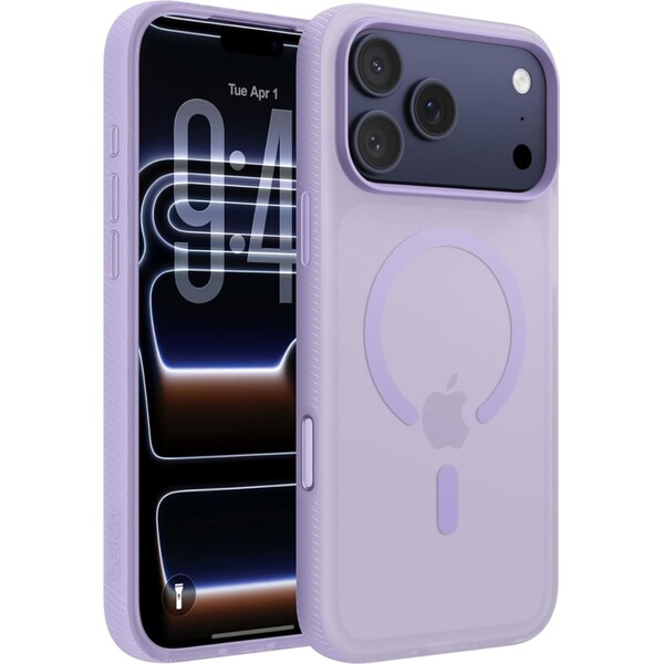 Belkin-SheerForce-Grip-MagSafe-kryt-iPhone-17-Pro-Max-levandulovy