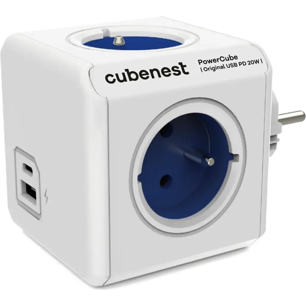 CubeNest-PowerCube-Original-USB-PD-20W-A-C-modra