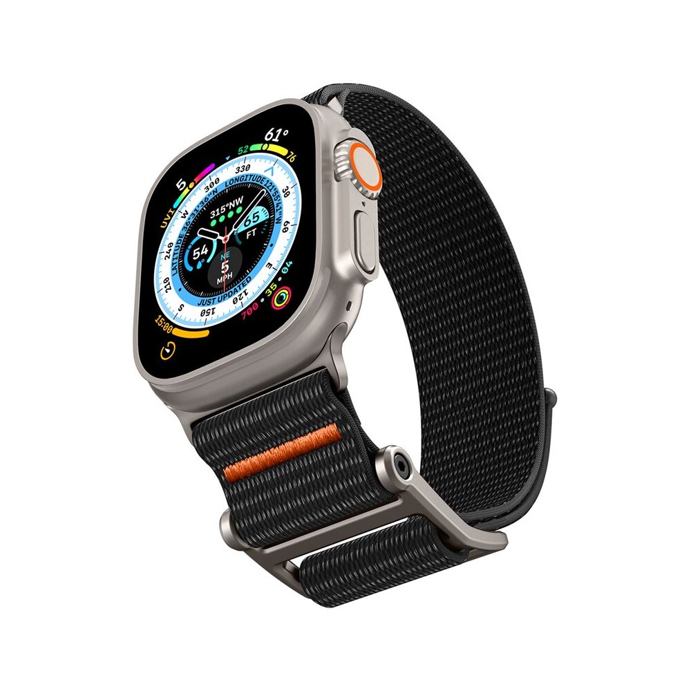 Spigen-DuraPro-Flex-Ultra-reminek-Apple-Watch-49-46-45-44-42mm-cerny