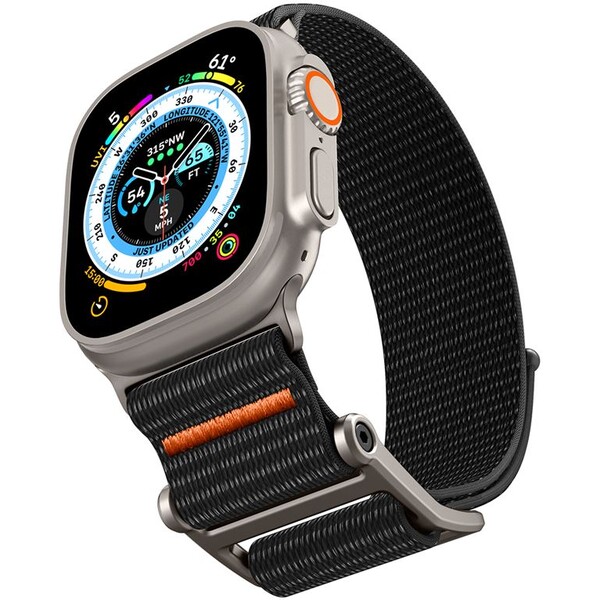 Spigen-DuraPro-Flex-Ultra-reminek-Apple-Watch-49-46-45-44-42mm-cerny