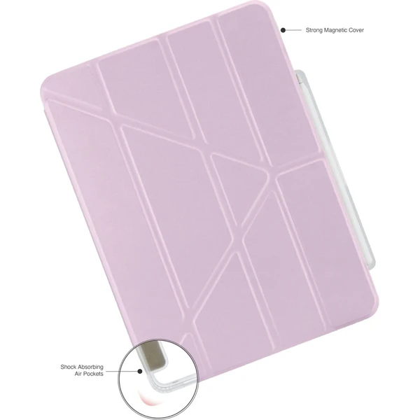 Pipetto-Origami-No3-Pencil-pouzdro-iPad-Air-11-2026-2025-2024-iPad-Air-10-9-2022-2020-fialove