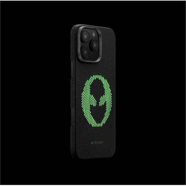 Pitaka-x-Aries-Tactile-Woven-Case-kryt-iPhone-16-Pro-Max-Alien