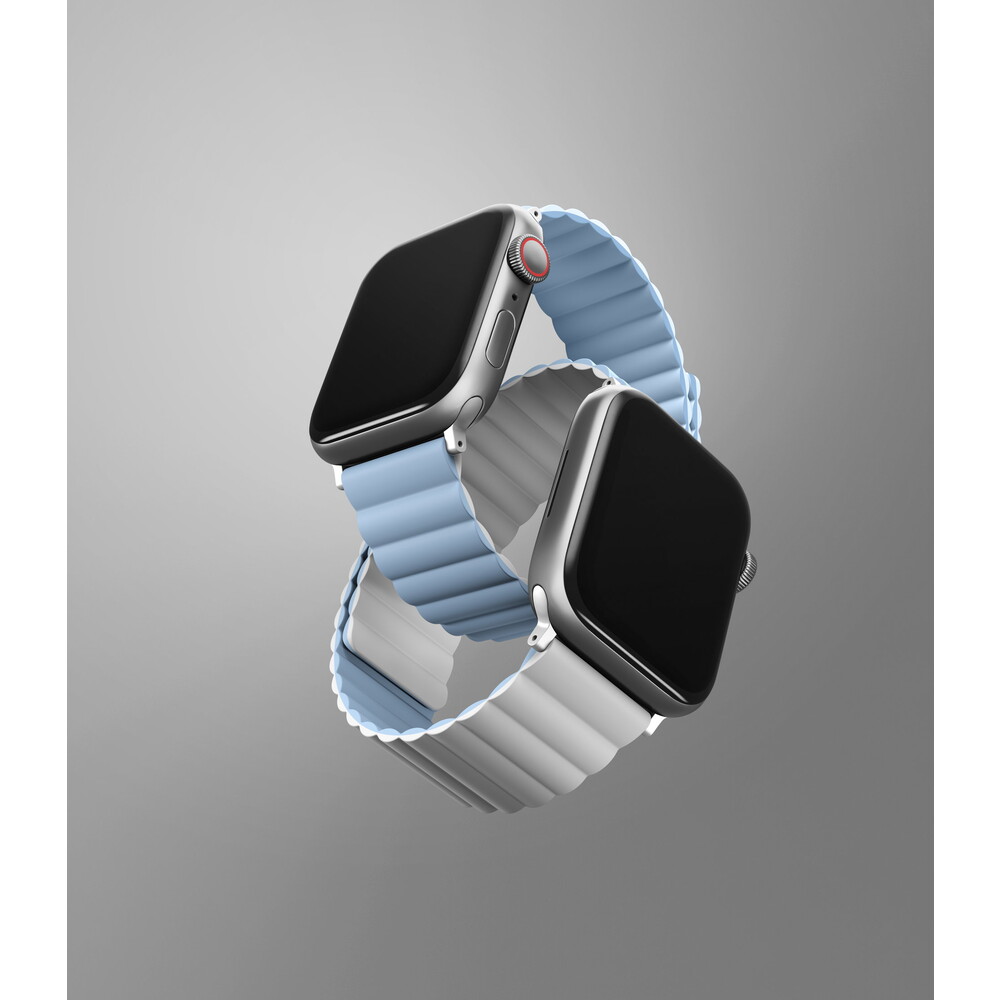 UNIQ-Revix-oboustranny-reminek-pro-Apple-Watch-42-41-40-38mm-Arctic-bily-modry-