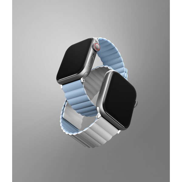 UNIQ-Revix-oboustranny-reminek-pro-Apple-Watch-42-41-40-38mm-Arctic-bily-modry-