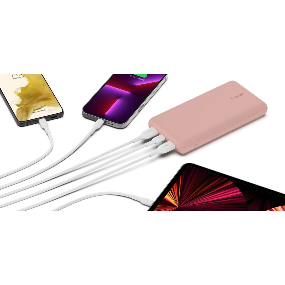 Belkin-BOOST-CHARGE-USB-C-powerbanka-15W-20000mAh-ruzova