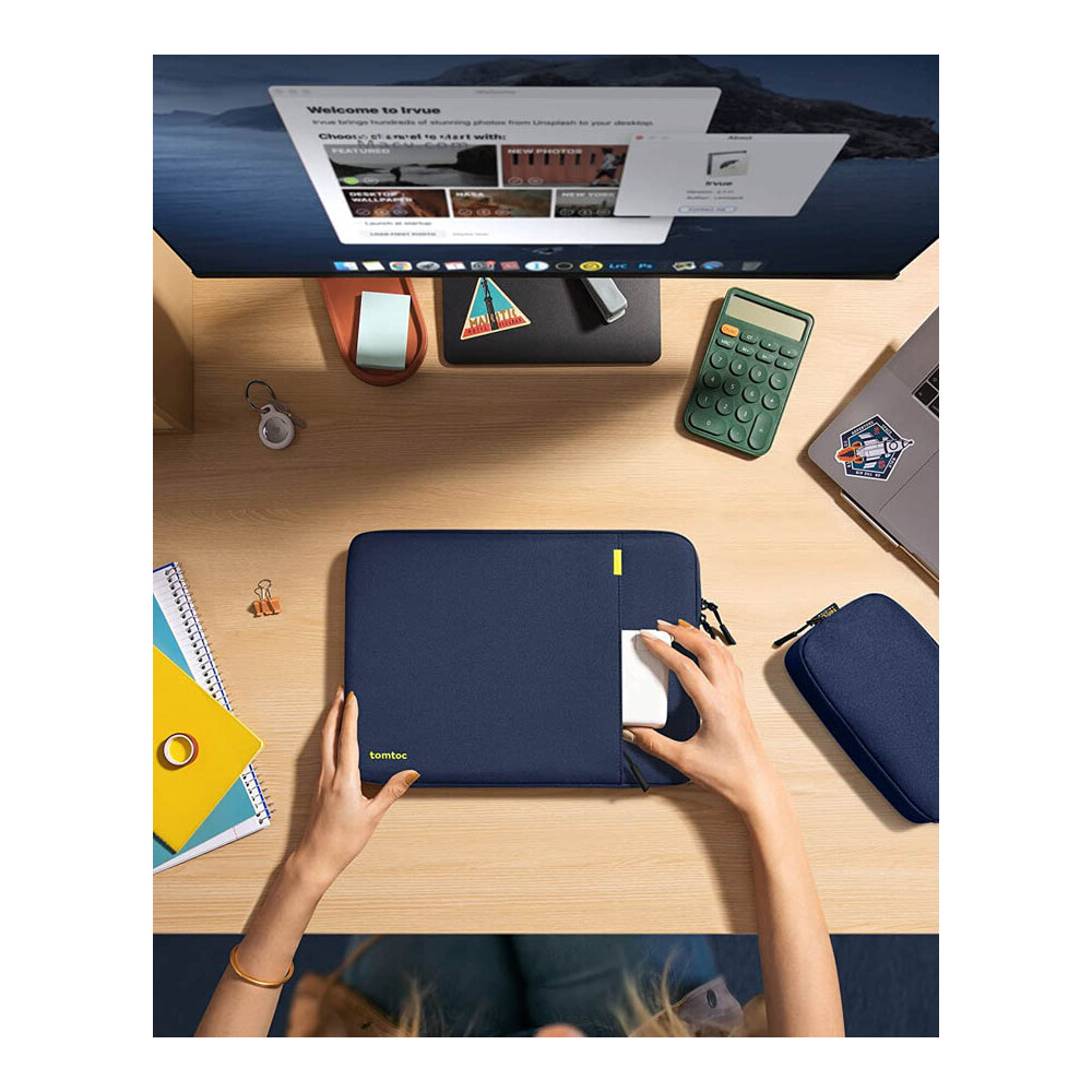 tomtoc-Sleeve-Kit-16-MacBook-Pro-namorni-modra