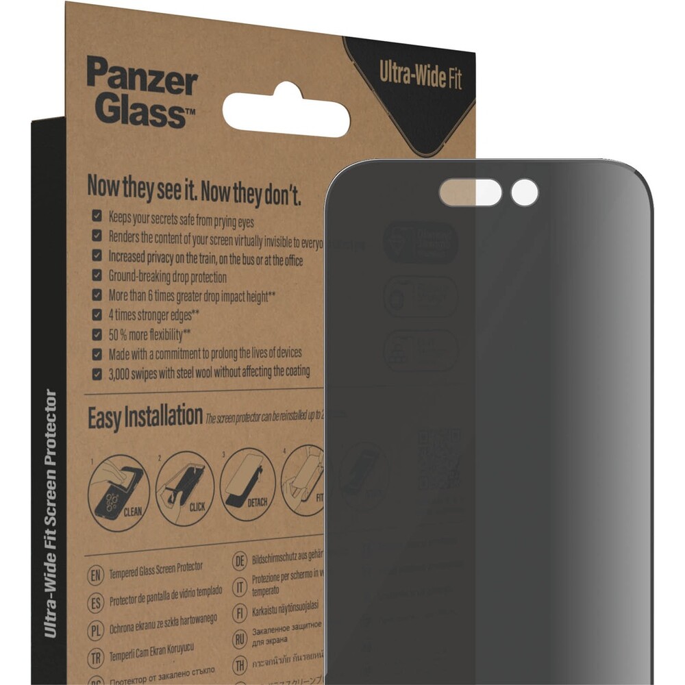 PanzerGlass-Ultra-Wide-Fit-Privacy-iPhone-14-Pro-s-instalacnim-rameckem