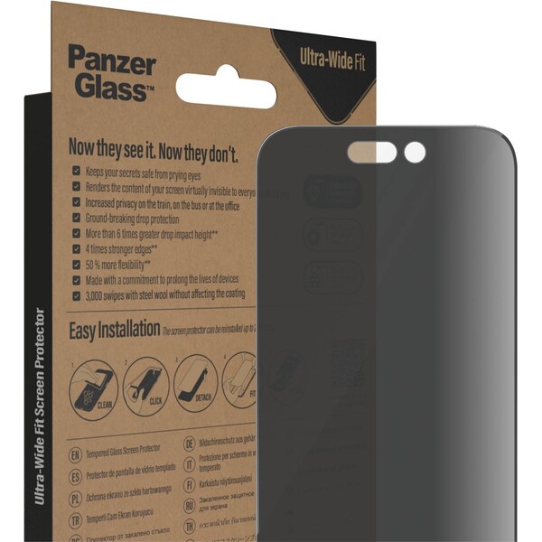 PanzerGlass-Ultra-Wide-Fit-Privacy-iPhone-14-Pro-s-instalacnim-rameckem