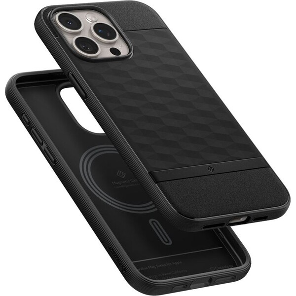 Spigen-Caseology-Parallax-kryt-s-MagFit-iPhone-15-Pro-Max-matne-cerny