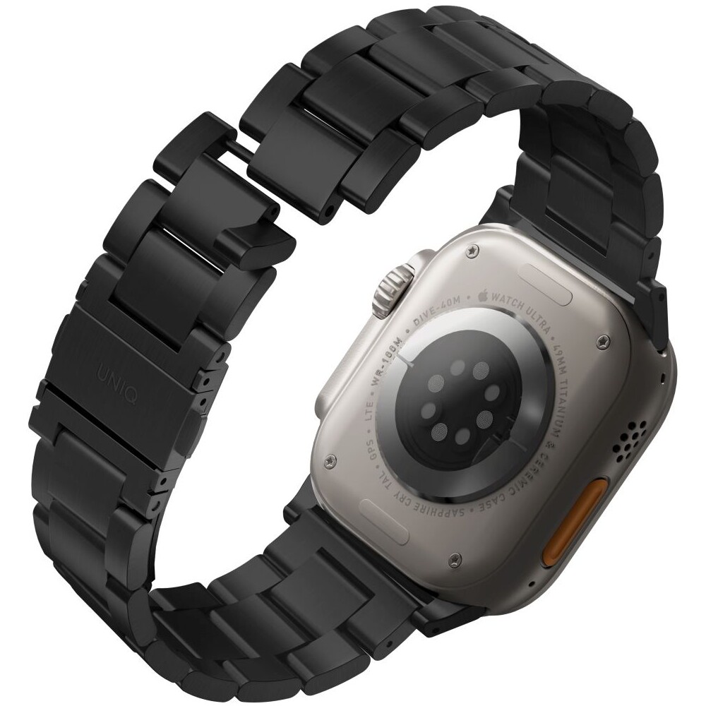 UNIQ-Osta-clankovy-ocelovy-reminek-Apple-Watch-49-46-45-44-42mm-cerny