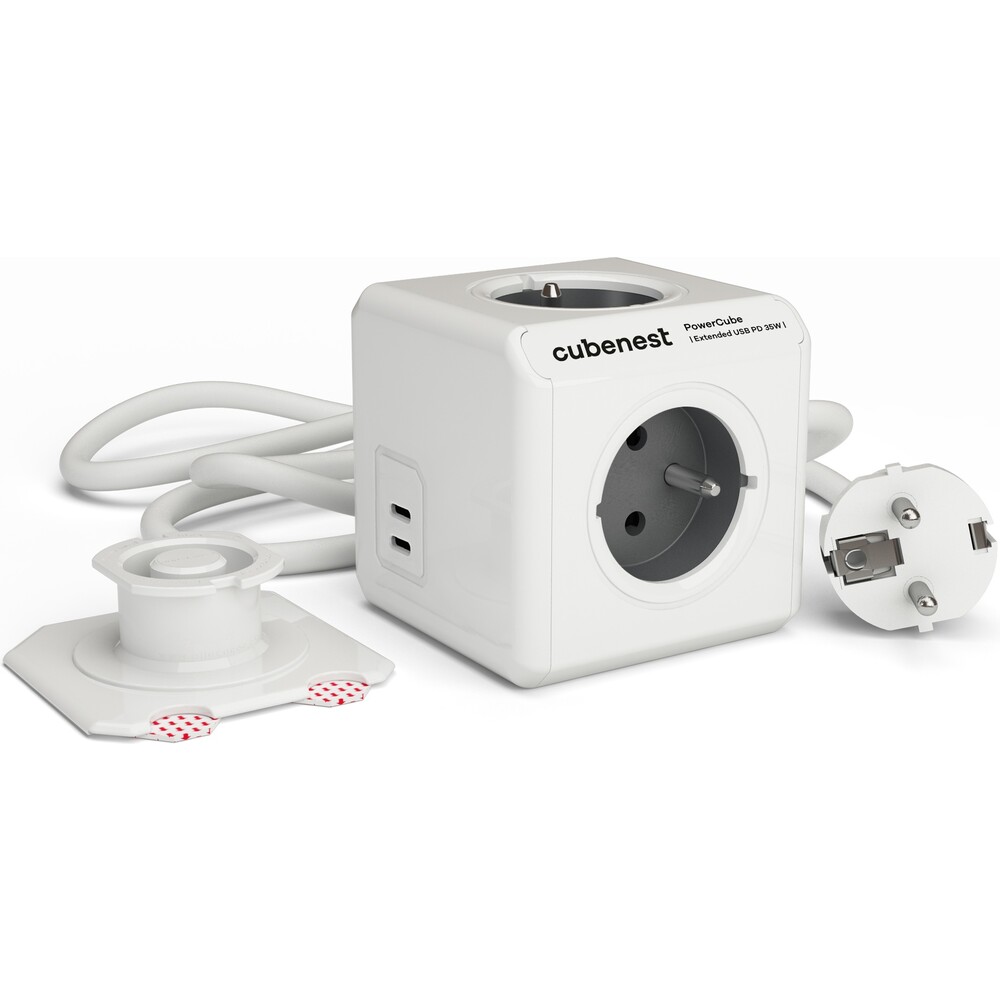 CubeNest-PowerCube-Extended-USB-PD-35W-2xC-1-5m-seda