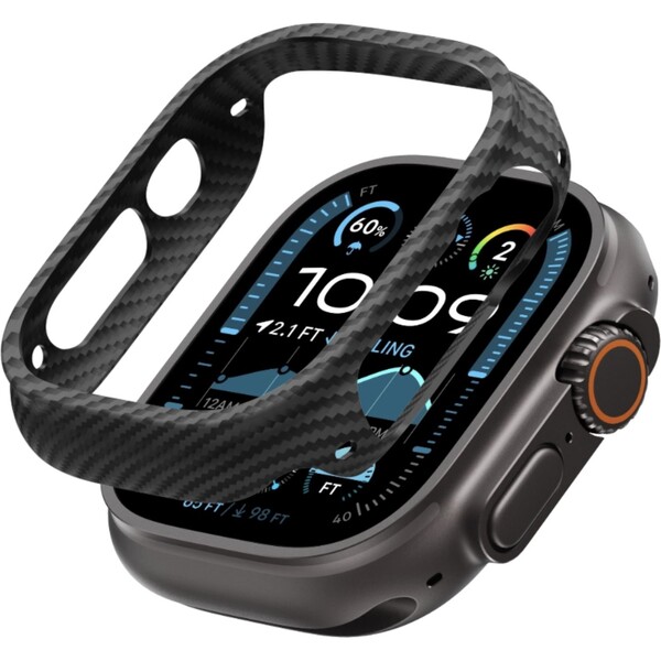 Pitaka-Air-case-ochranny-kryt-Apple-Watch-Ultra-Ultra-2-49-mm-cerny-sedy