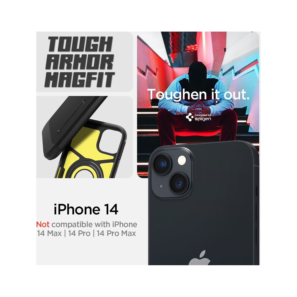 Spigen-Tough-Armor-Mag-kryt-iPhone-14-cerny
