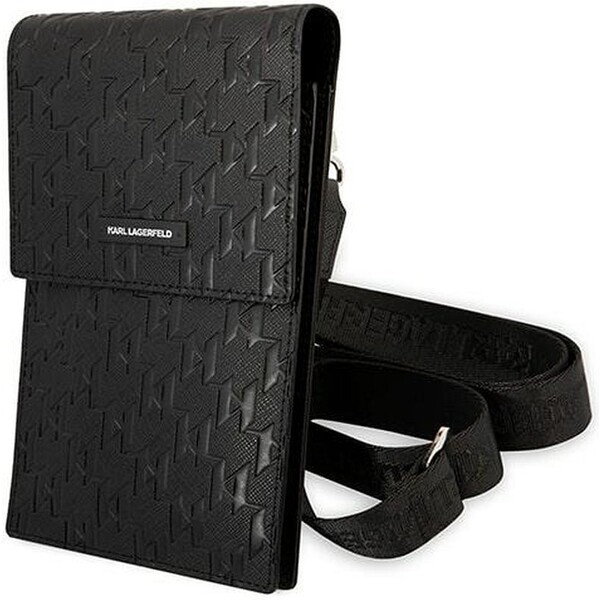 Karl-Lagerfeld-Monogram-Wallet-Bag-pouzdro-cerne