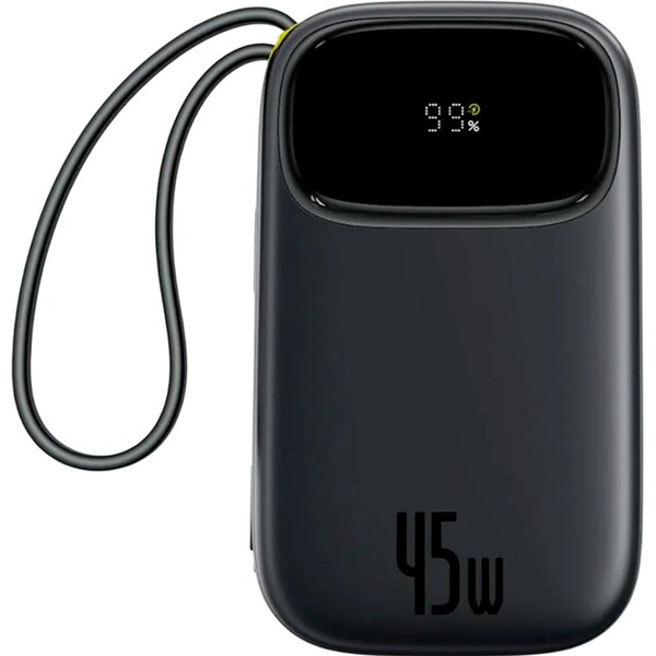 Baseus-EnerFill-FC31-Qpow-3-20000mAh-powerbanka-45W-s-kabelem-USB-C-a-Lightning-cerna