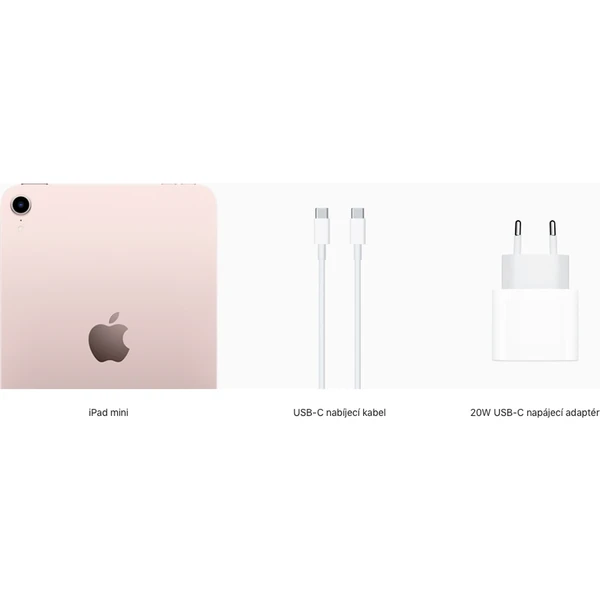 Apple iPad mini 64GB Wi-Fi růžový (2021) - Tablety - Obrázek TMS5300401