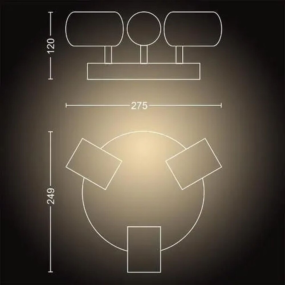 Philips-HUE-3ks-Adore-Bluetooth-bodove-LED-svitidlo-bile-Philips-HUE-ovladac