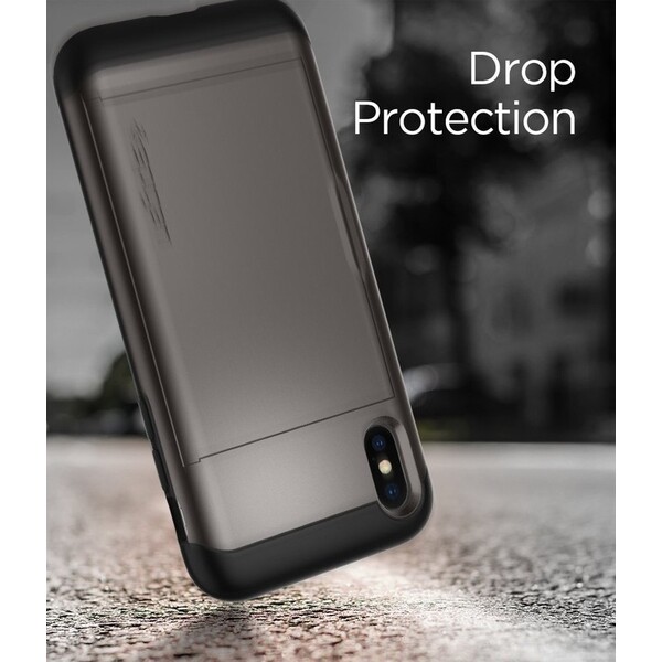 Spigen-Slim-Armor-CS-odolny-kryt-iPhone-XS-X-cerny