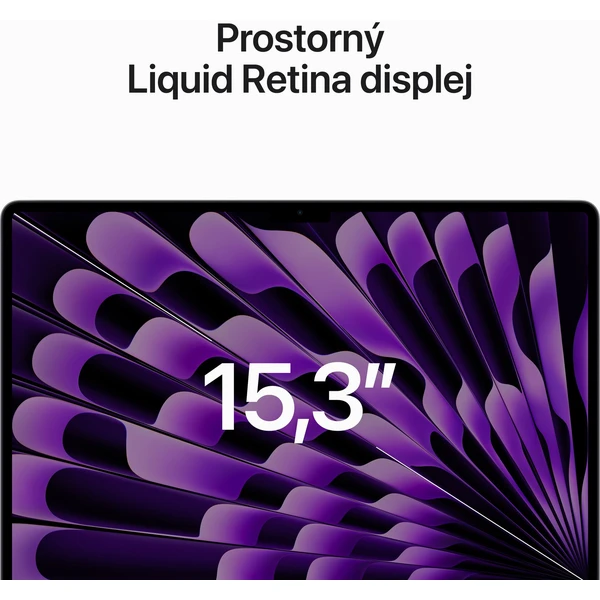 Apple MacBook Air 15,3" (2023) / M2 / 8GB / 256GB / vesmírně šedý - Notebooky - Obrázek TY6P100501