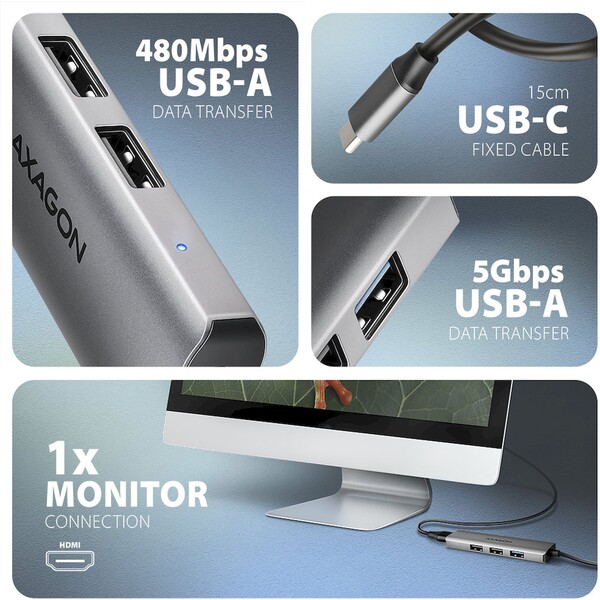 AXAGON-HMC-H3A-4v1-USB-C-hub