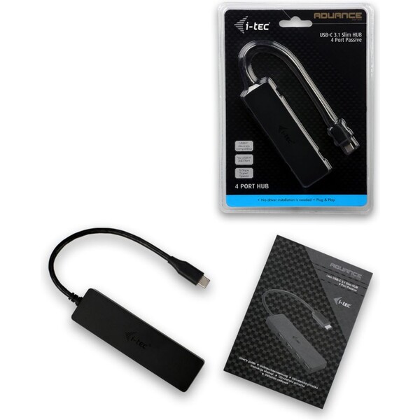 i-tec-USB-3-1-Type-C-SLIM-HUB-4-Port-passive