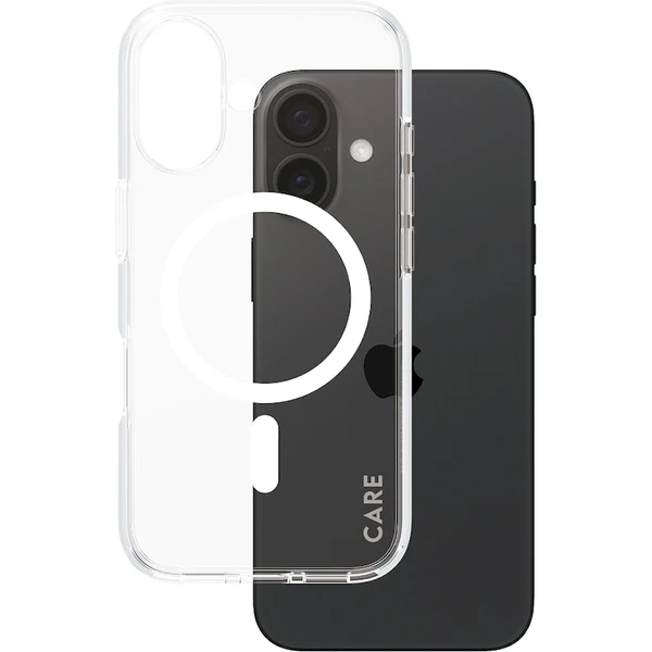 PanzerGlass® CARE kryt Apple iPhone 16 MagSafe Urban Combat čirý/bílý - Pouzdra - Obrázek U108000P01