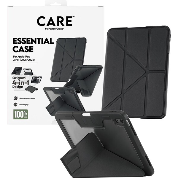 PanzerGlass-CARE-4v1-Essential-pouzdro-Apple-iPad-Air-11-2025-2024-cerne