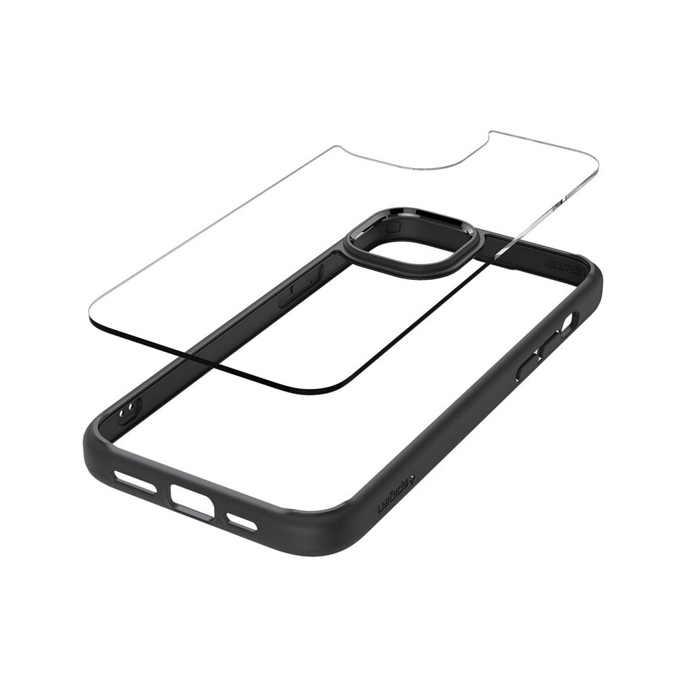 Spigen-Ultra-Hybrid-kryt-iPhone-15-matne-cerny