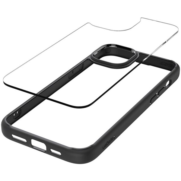 Spigen-Ultra-Hybrid-kryt-iPhone-15-matne-cerny
