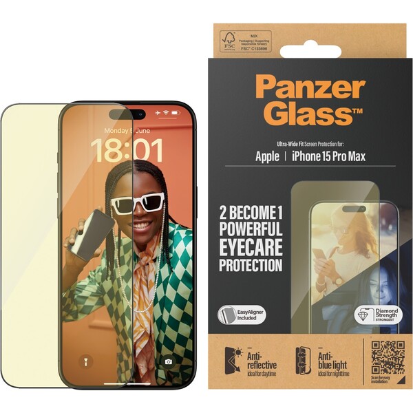 PanzerGlass-EyeCare-ochranne-sklo-Apple-iPhone-15-Pro-Max