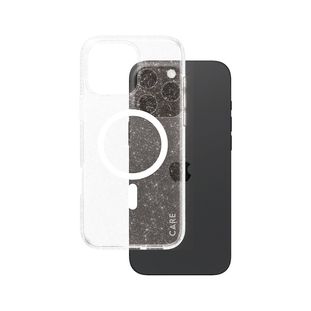 PanzerGlass-CARE-kryt-Apple-iPhone-16-Pro-Max-MagSafe-Star-Lit-trpytivy-bily