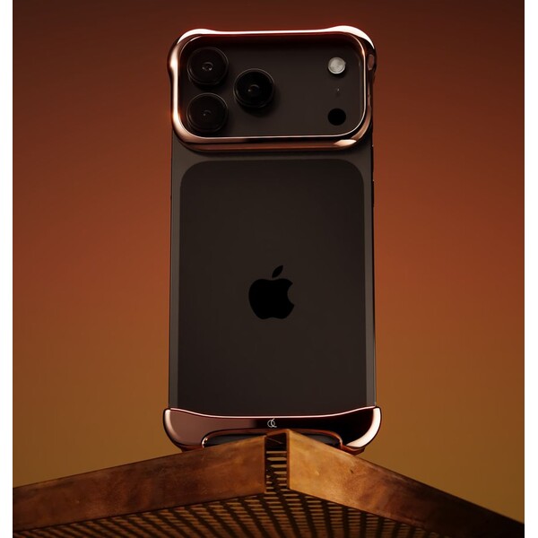 Arc-Pulse-hlinikovy-ochranny-ram-iPhone-17-Pro-ruzovy-bronz