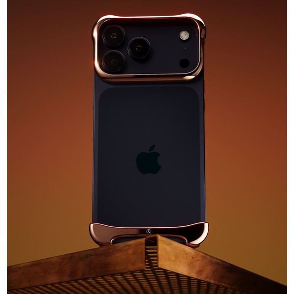 Arc-Pulse-hlinikovy-ochranny-ram-iPhone-17-Pro-Max-ruzovy-bronz