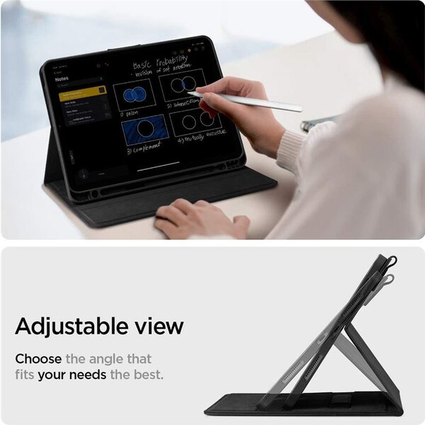 Spigen-Liquid-Air-Folio-pouzdro-Apple-iPad-Air-10-9-20-22-11-24-25-26-cerne