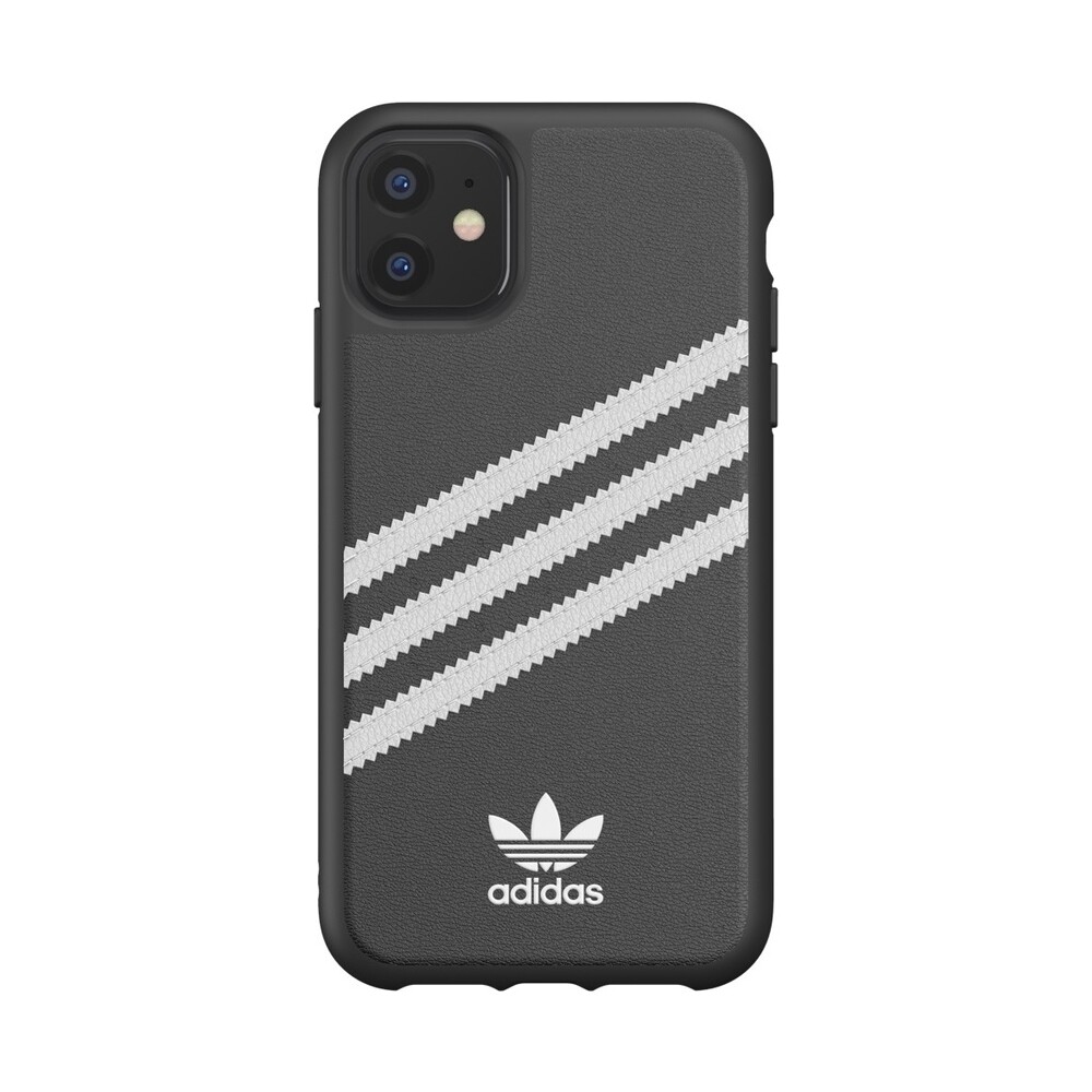 ADIDAS-Originals-Moulded-PU-pouzdro-iPhone-11-cerne-bile